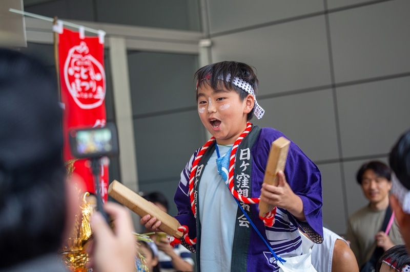 【グリーが担うサステナビリティ】子どもたちが受け継ぐ伝統とエネルギー　朝日神社『こどもまつり』に今年も参加しました